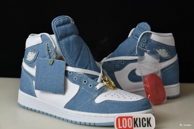 Reps TBK Denim OG High 1 DM9036-104 Jordan WMNS Air 0718